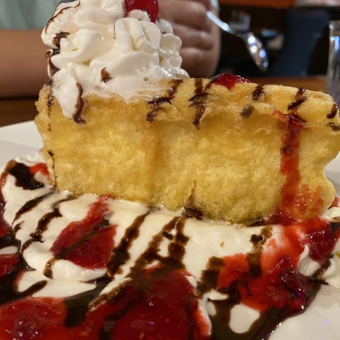 Cheesecake Tempura.